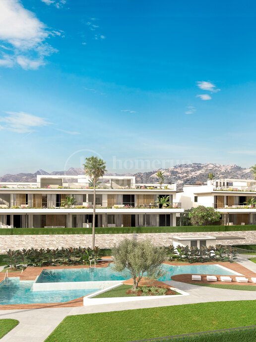 Casa Clara - Frontling Golf Sea Views Luxury 4-Bedroom Apartment in Marbella East