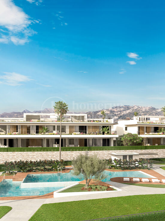 Casa Clara – Lyxig Lägenhet med 4 Sovrum på Första Parkett vid Golfbana med Havsutsikt i Östra Marbella