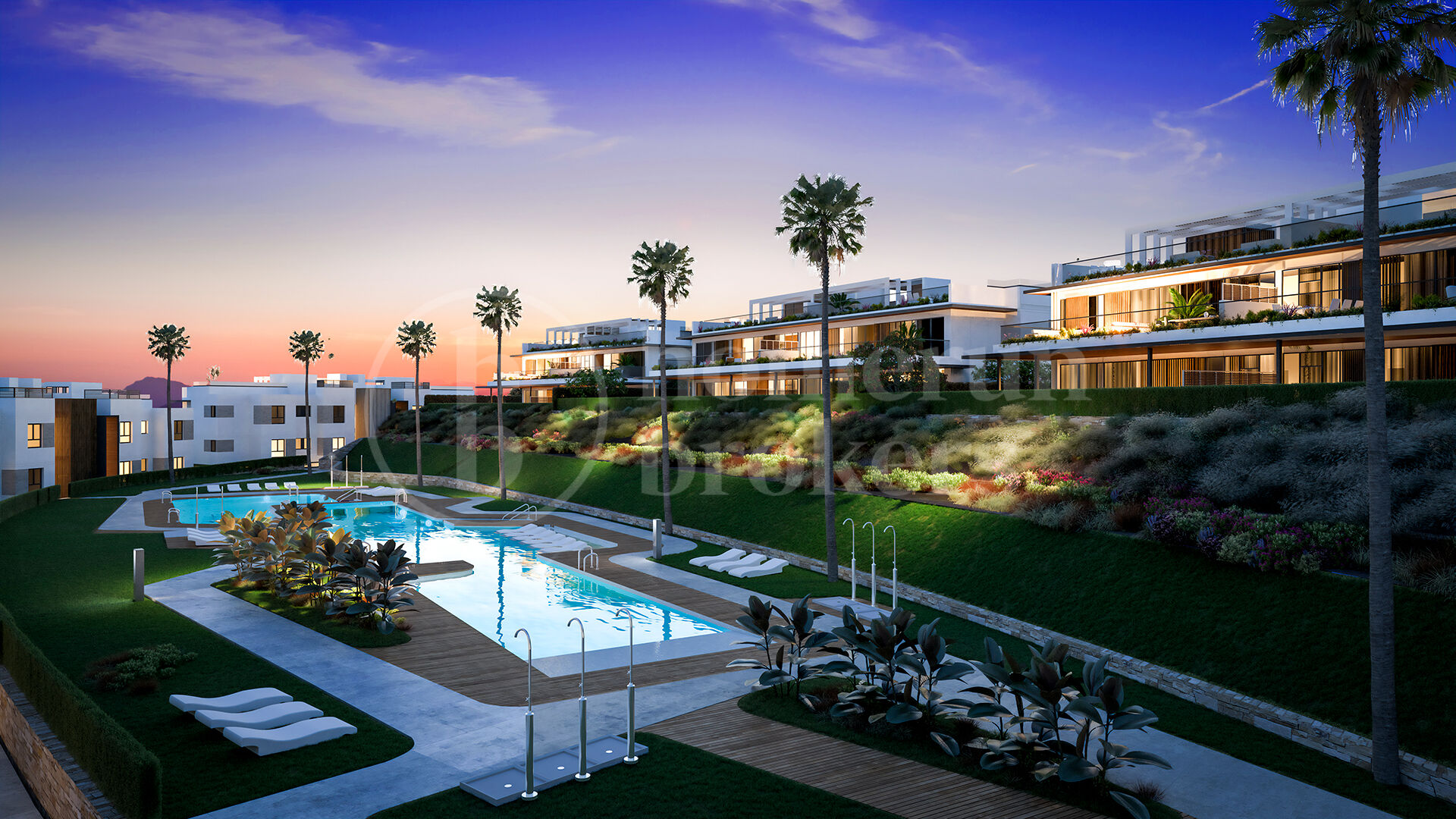 Casa Clara – Lyxig Lägenhet med 4 Sovrum på Första Parkett vid Golfbana med Havsutsikt i Östra Marbella