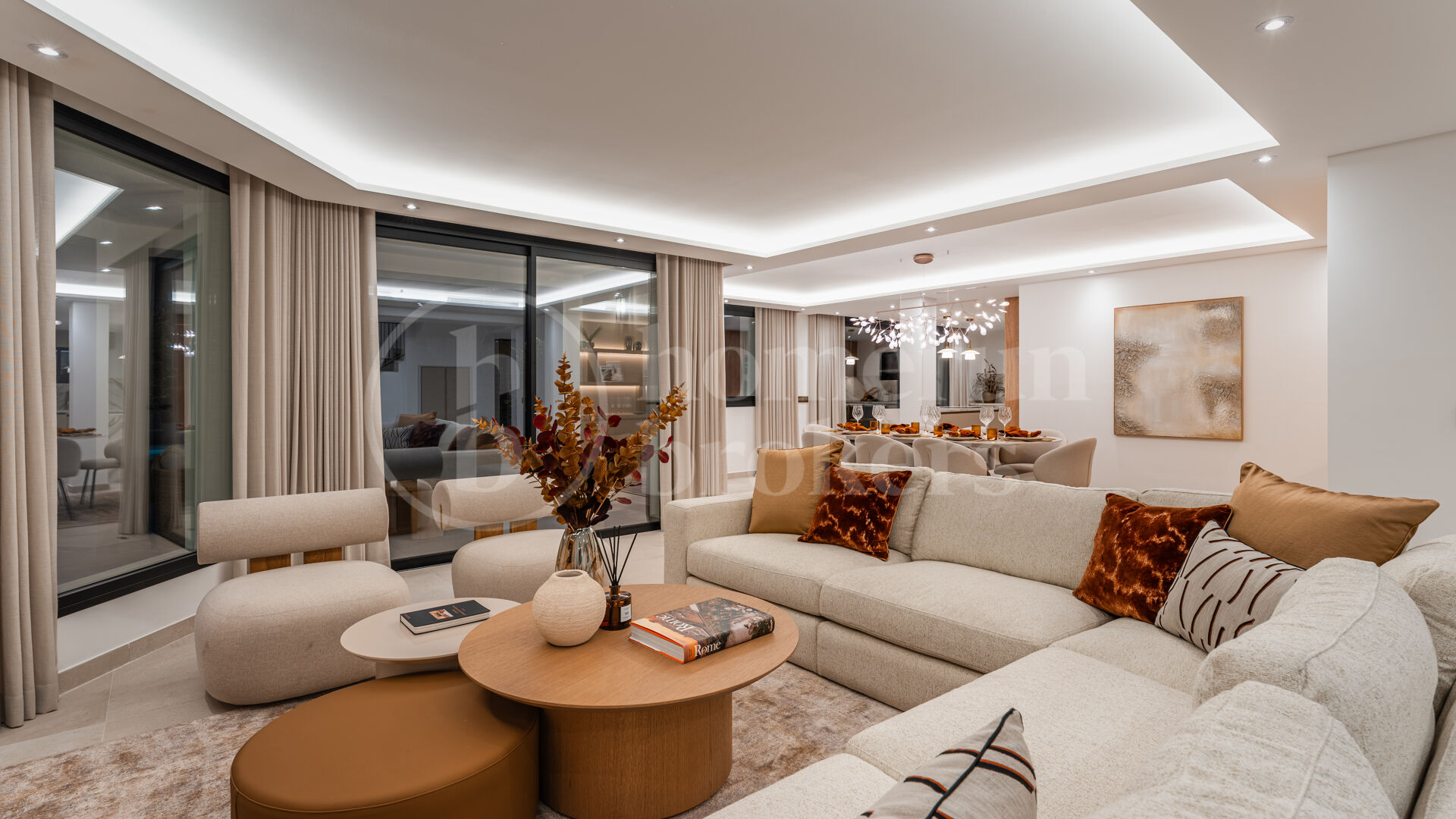 Villa Zéphire - Lyxig renoverad villa med havsutsikt i Marbella Golden Mile
