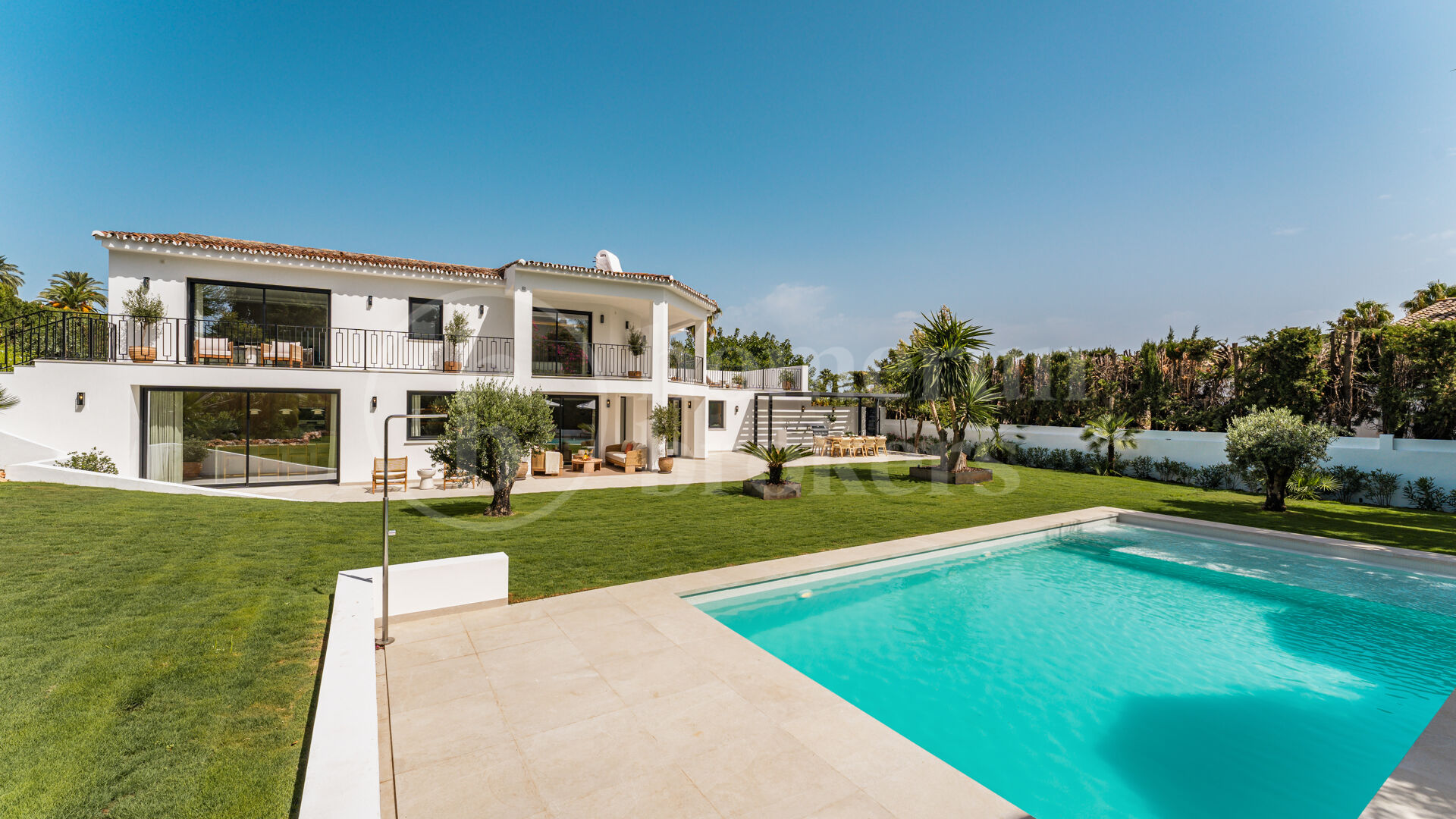 Villa Zéphire - Lyxig renoverad villa med havsutsikt i Marbella Golden Mile