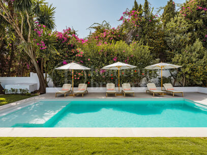 Villa Zéphire - Lyxig renoverad villa med havsutsikt i Marbella Golden Mile