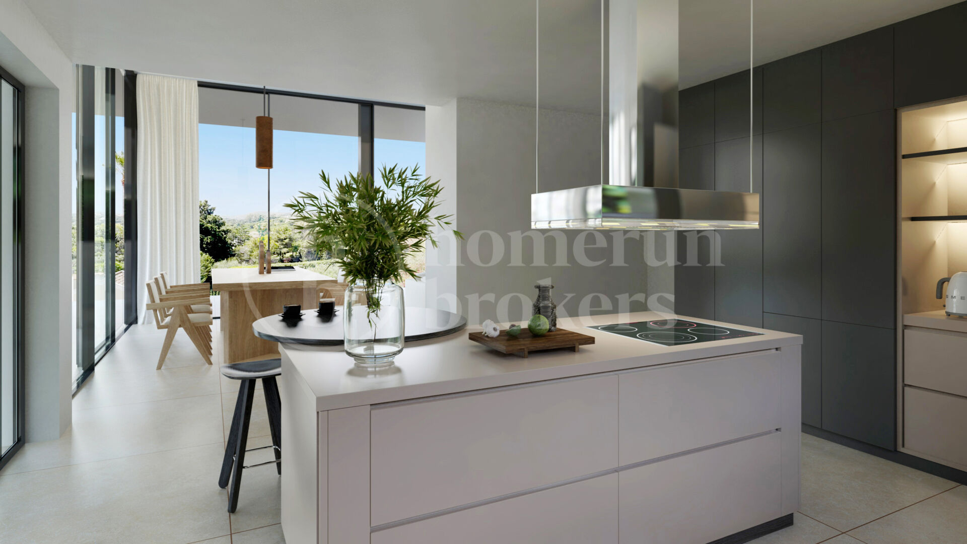 Villa Fortuna Sotogrande - Exceptionell nybyggnad med utsikt över havet och golfen