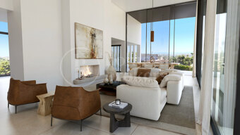 Villa Fortuna Sotogrande - Exceptionell nybyggnad med utsikt över havet och golfen