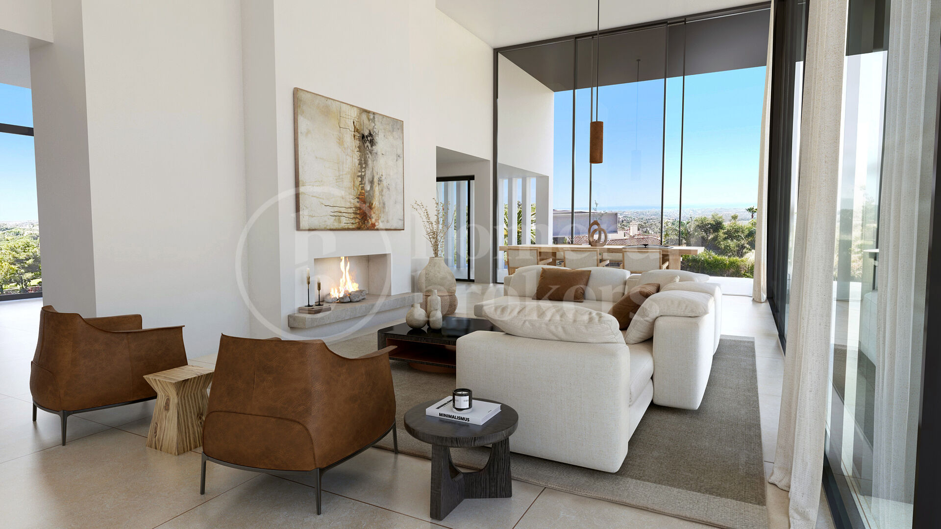 Villa Fortuna Sotogrande - Exceptionell nybyggnad med utsikt över havet och golfen