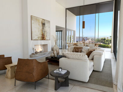 Villa Fortuna Sotogrande - Exceptionell nybyggnad med utsikt över havet och golfen
