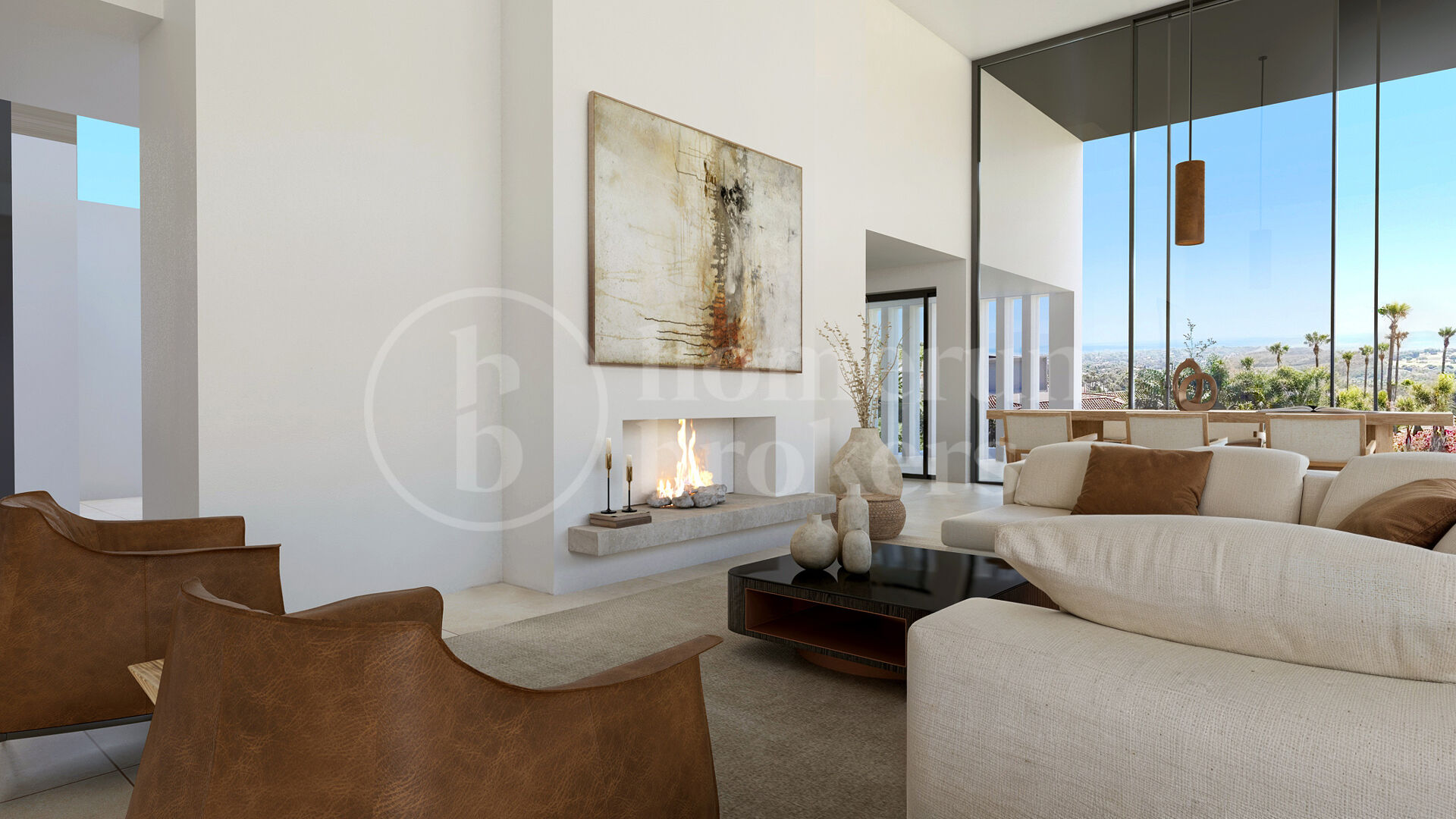 Villa Fortuna Sotogrande - Exceptionell nybyggnad med utsikt över havet och golfen