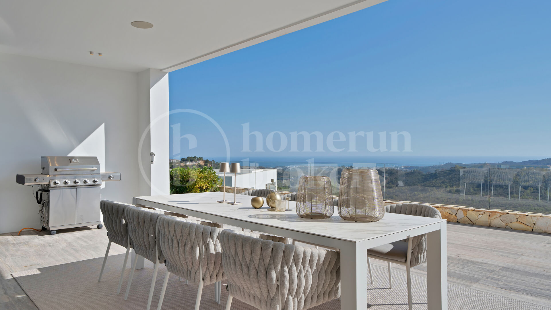 Villa Nerede - Modern villa med havsutsikt i Monte Mayor