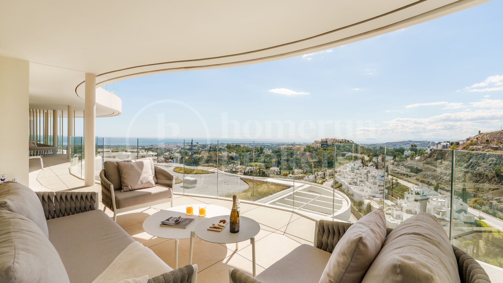 Lägenhet The View Marbella - Elegant med panoramautsikt över havet i The View.