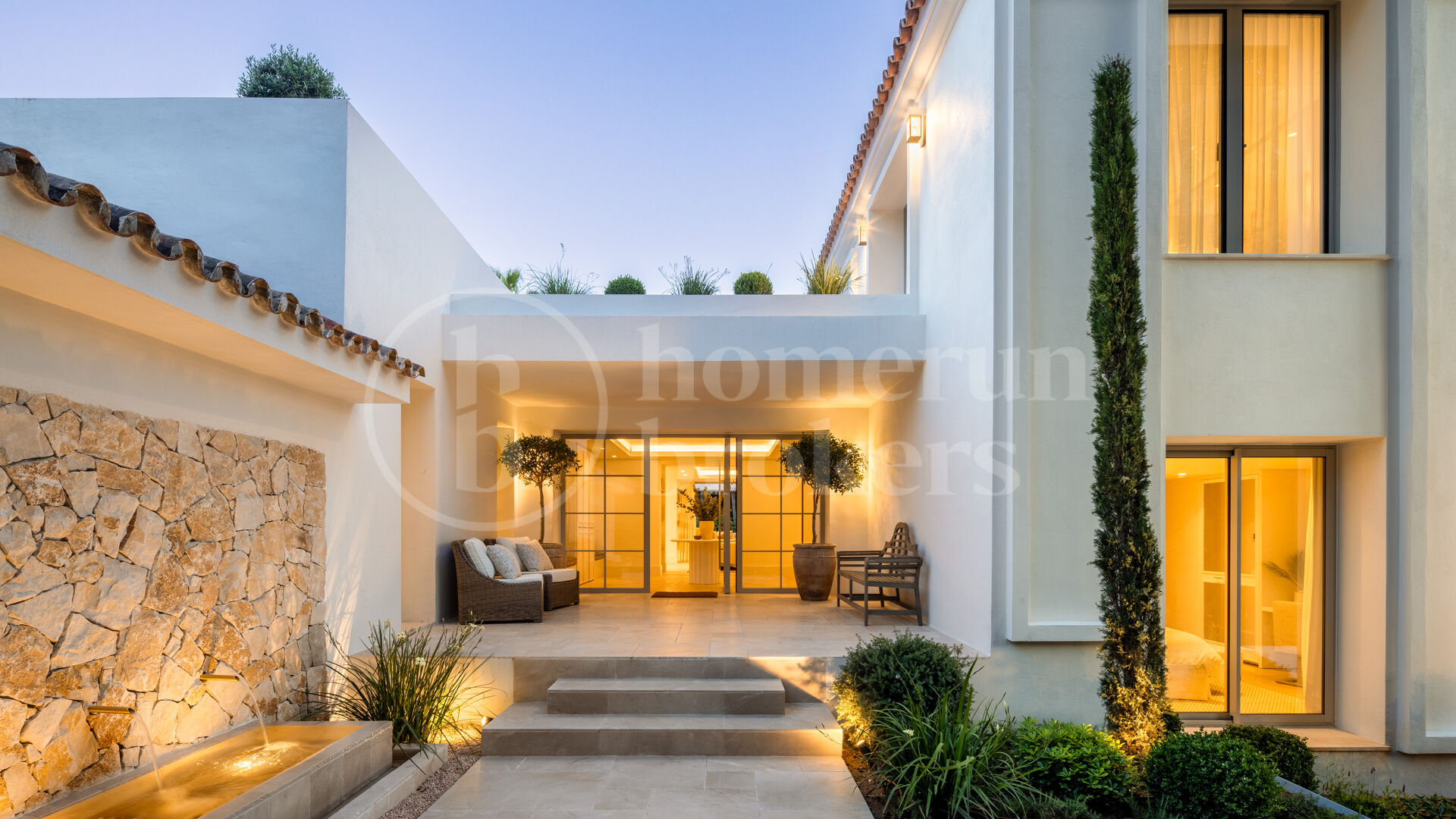 Villa Summer - Brand New Luxury Villa for Sale in Rocío de Nagüeles with Tennis Court and Sea Views