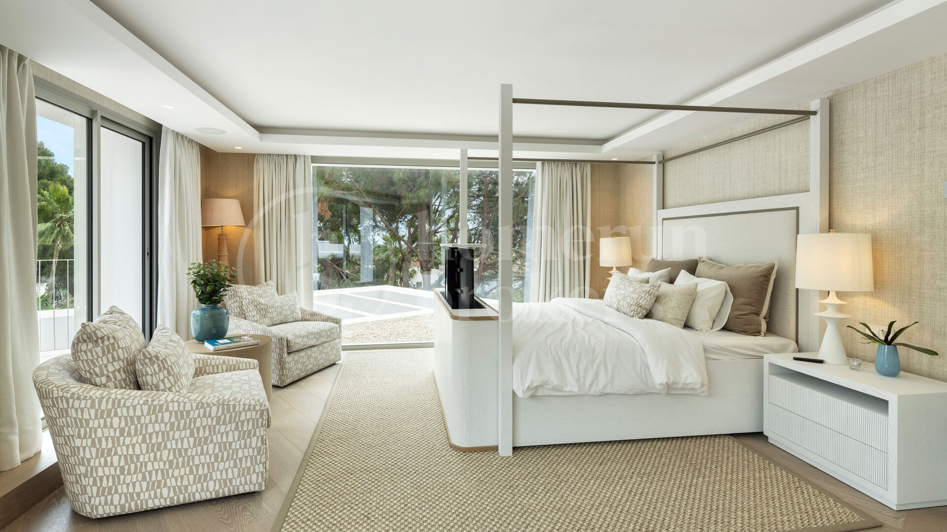 Villa Summer - Brand New Luxury Villa for Sale in Rocío de Nagüeles with Tennis Court and Sea Views