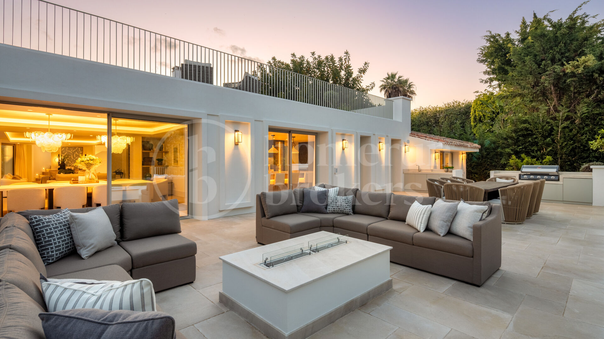 Villa Summer - Brand New Luxury Villa for Sale in Rocío de Nagüeles with Tennis Court and Sea Views