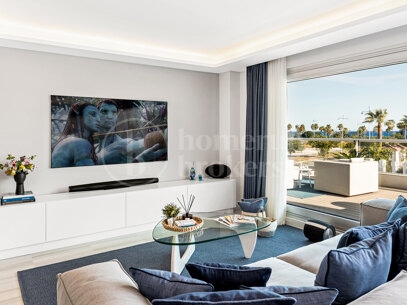 Takvåning Jade Beach - Havsutsikt Duplex takvåning steg från stranden
