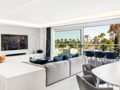 Takvåning Jade Beach - Havsutsikt Duplex takvåning steg från stranden