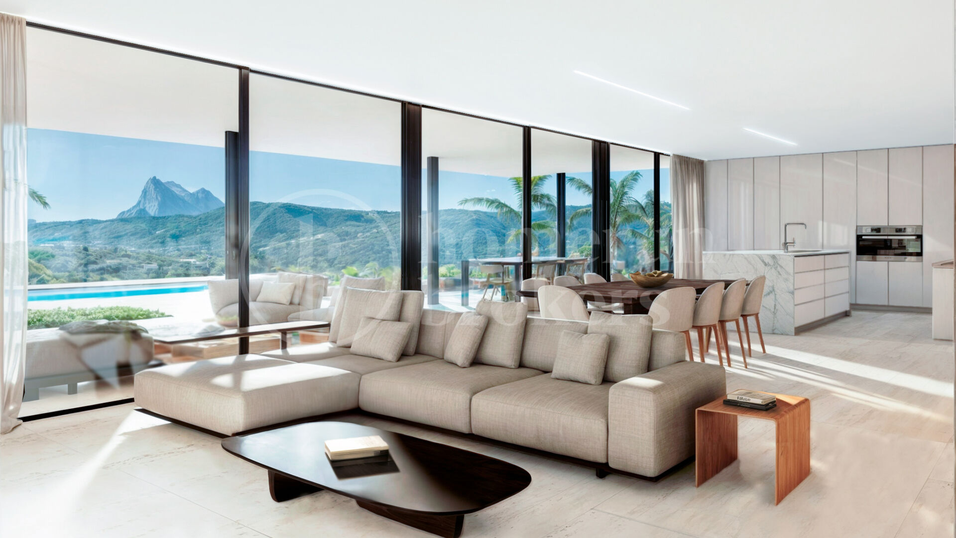 Villa Ebony - Designer Villa for Sale in La Reserva, Sotogrande with Panoramic Sea Views