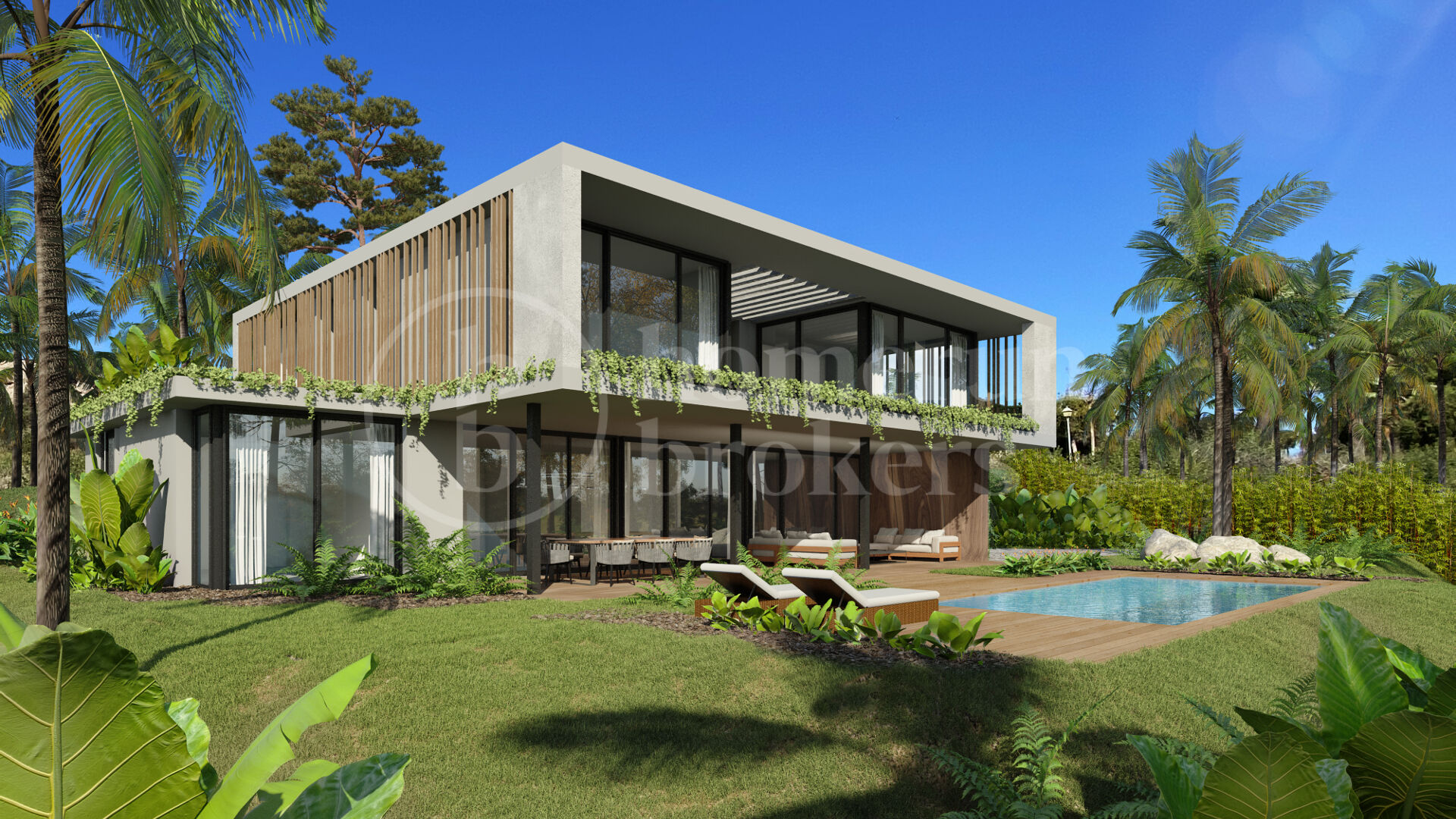 Villa Ebony - Designer Villa for Sale in La Reserva, Sotogrande with Panoramic Sea Views