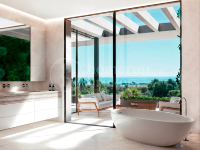 Villa Ebony – Designervilla till Salu i La Reserva, Sotogrande med Panoramautsikt över Havet