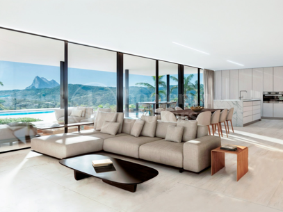 Villa Ebony – Designervilla till Salu i La Reserva, Sotogrande med Panoramautsikt över Havet