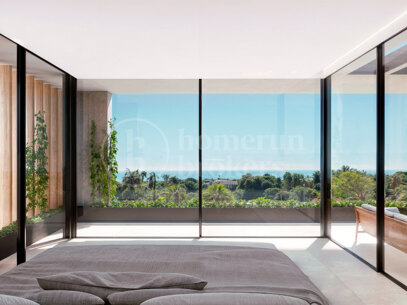 Villa Ebony – Designervilla till Salu i La Reserva, Sotogrande med Panoramautsikt över Havet