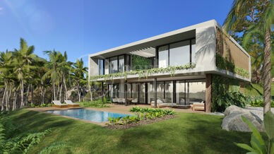 Villa Ebony – Designervilla till Salu i La Reserva, Sotogrande med Panoramautsikt över Havet