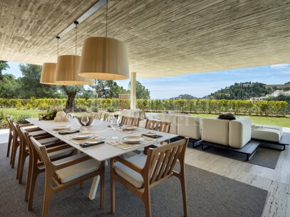 Villa Alia - Mästerverk med panoramautsikt över havet och banbrytande design i El Madroñal