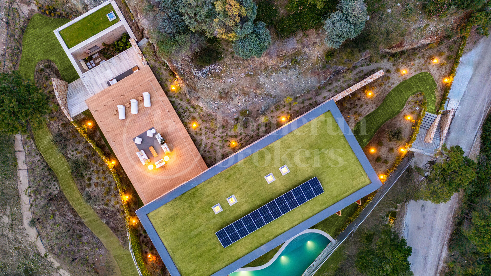 Villa Alia - Mästerverk med panoramautsikt över havet och banbrytande design i El Madroñal