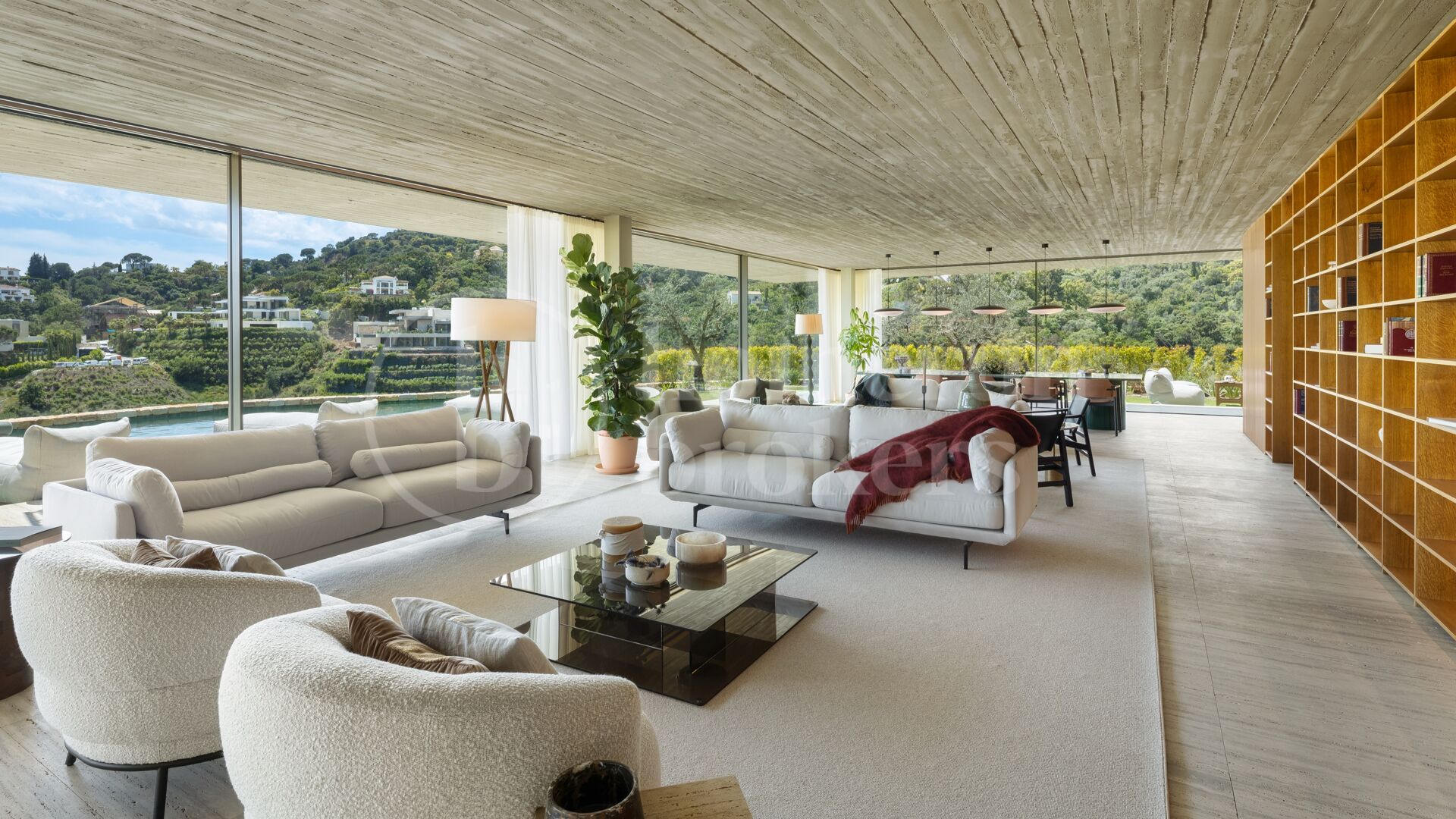 Villa Alia - Mästerverk med panoramautsikt över havet och banbrytande design i El Madroñal