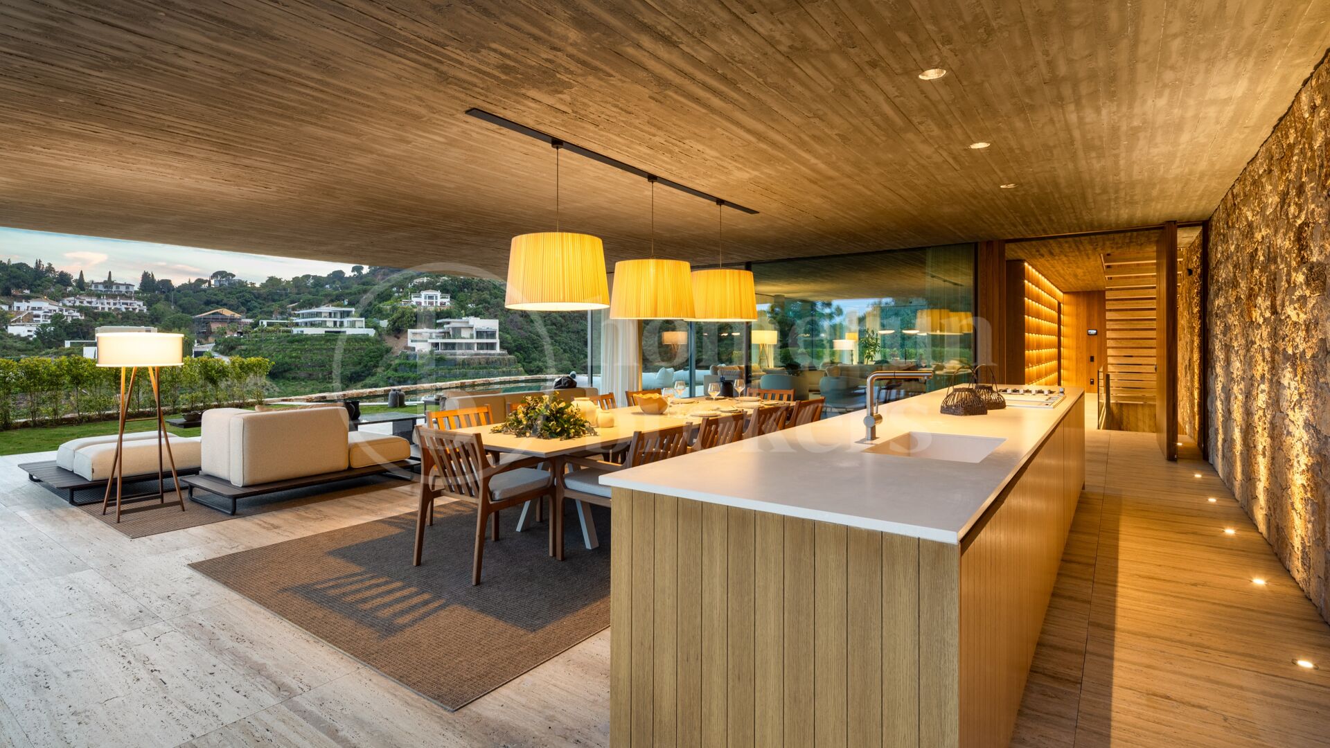 Villa Alia - Mästerverk med panoramautsikt över havet och banbrytande design i El Madroñal