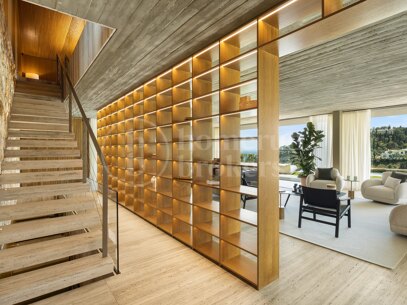 Villa Alia - Mästerverk med panoramautsikt över havet och banbrytande design i El Madroñal