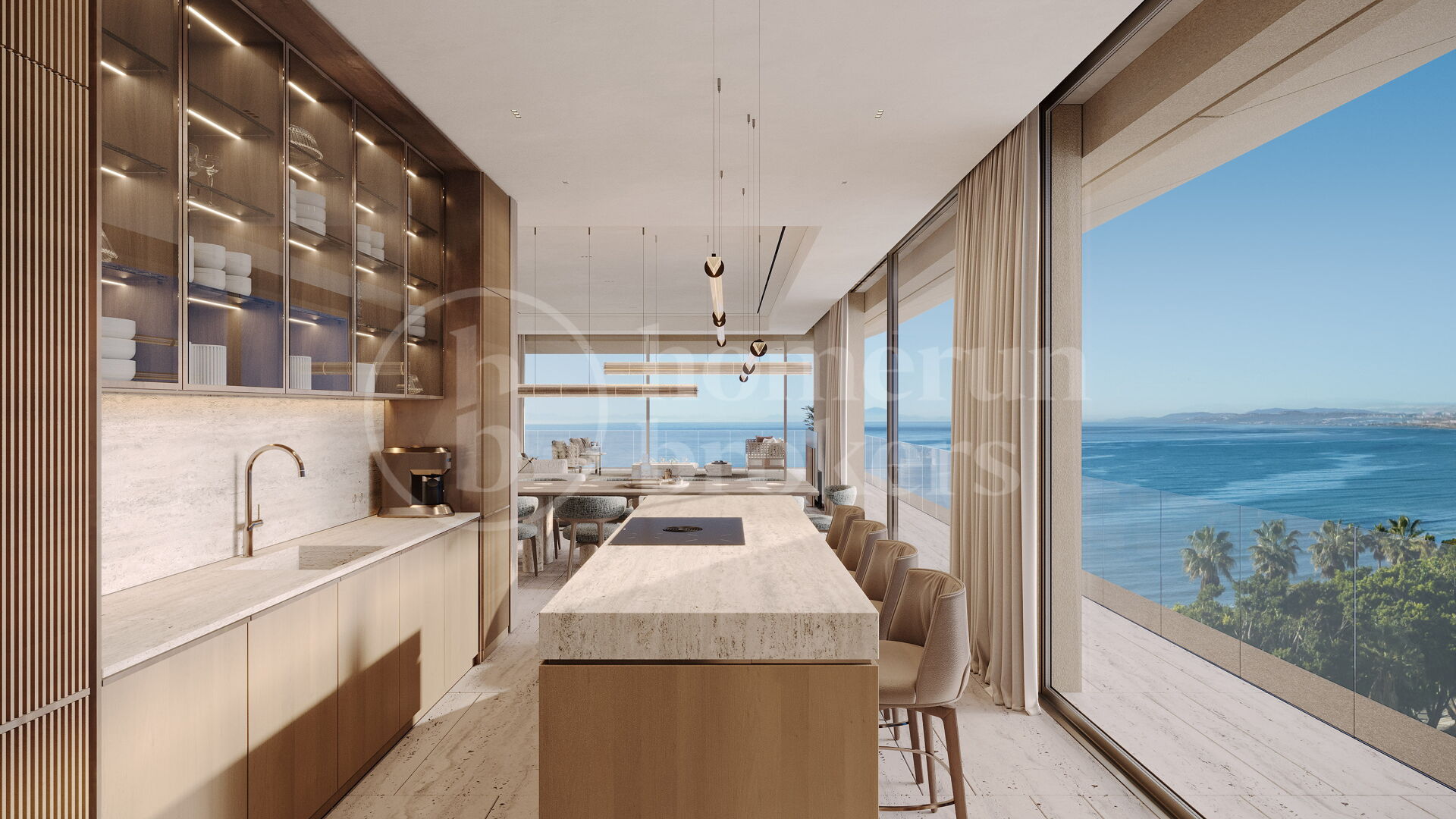 Penthouse Melkhart - Duplex Penthouse with Panoramic Sea Views in Estepona