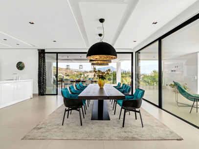 Villa Eagle Luxury Six-Bedroom Villa med Panoramic Sea & Golf Views