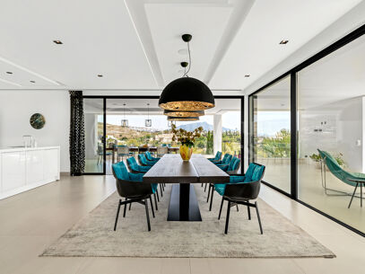 Villa Eagle Luxury Six-Bedroom Villa med Panoramic Sea & Golf Views