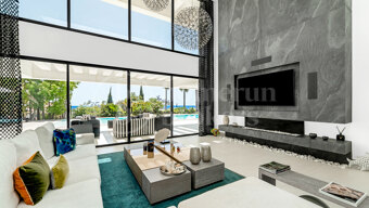 Villa Eagle - Luxury Six-Bedroom Villa with Panoramic Sea & Golf Views