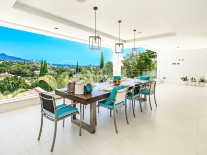Villa Eagle Luxury Six-Bedroom Villa med Panoramic Sea & Golf Views