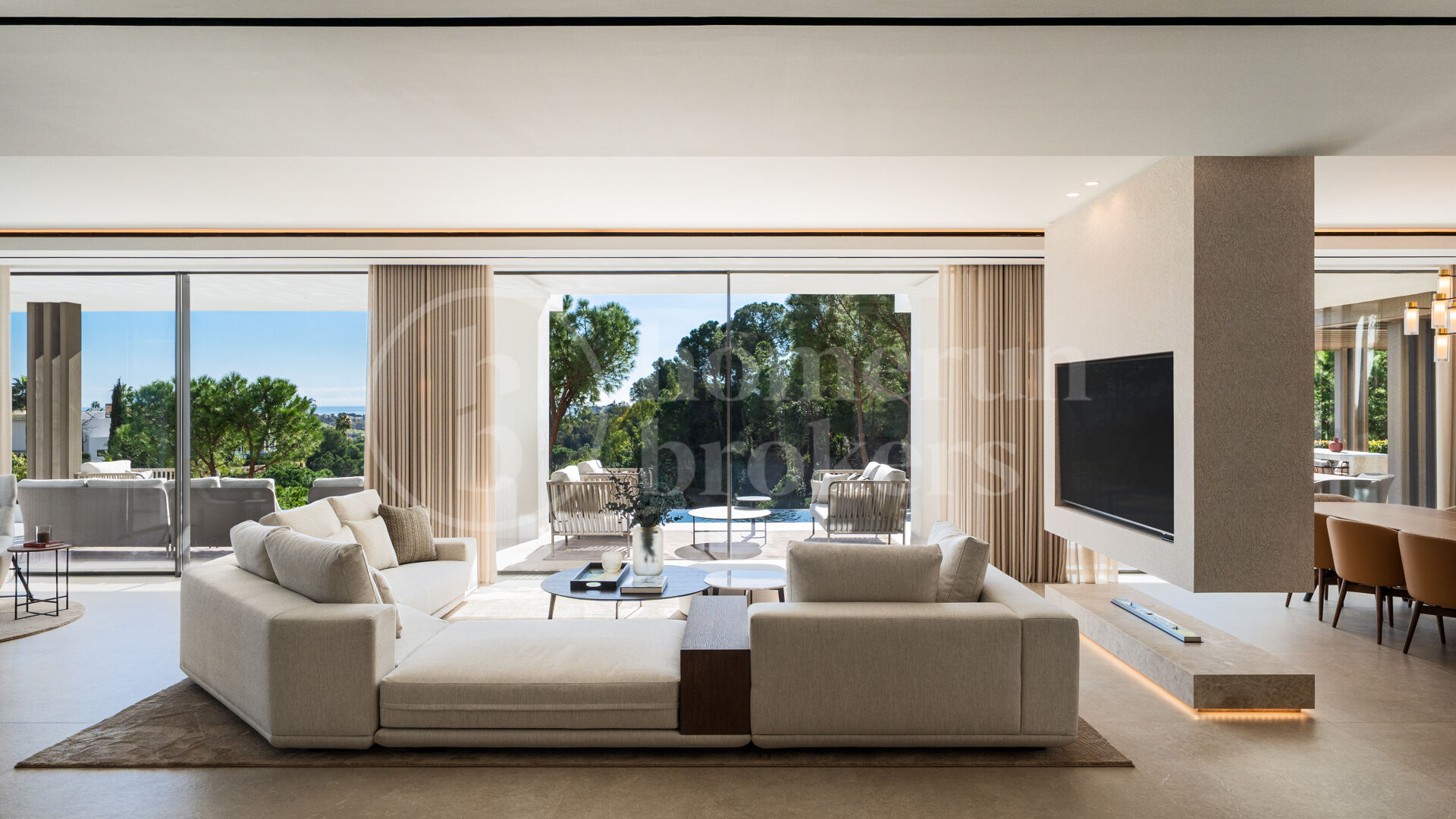 Villa The Ridge - Frontline Golf and Sea Views in La Quinta