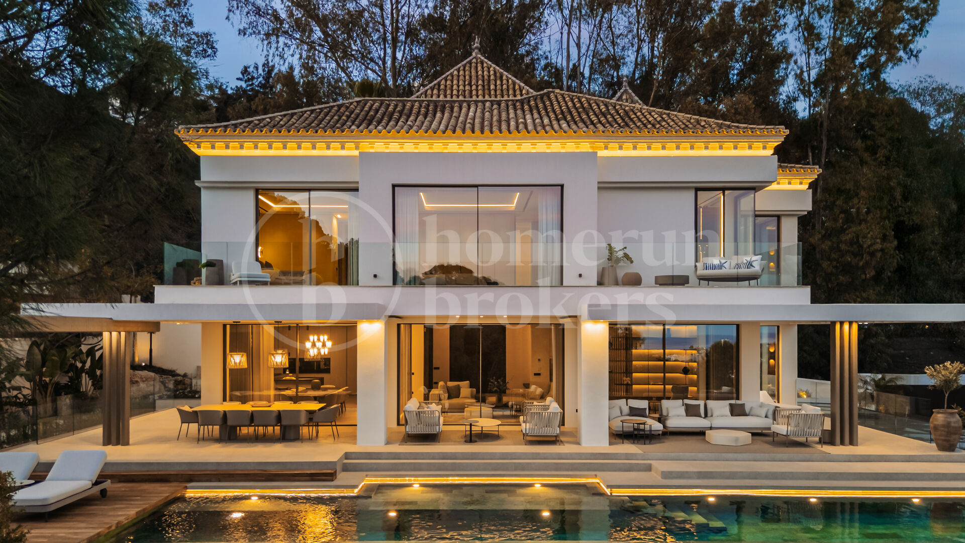 Villa The Ridge - Frontline Golf and Sea Views in La Quinta