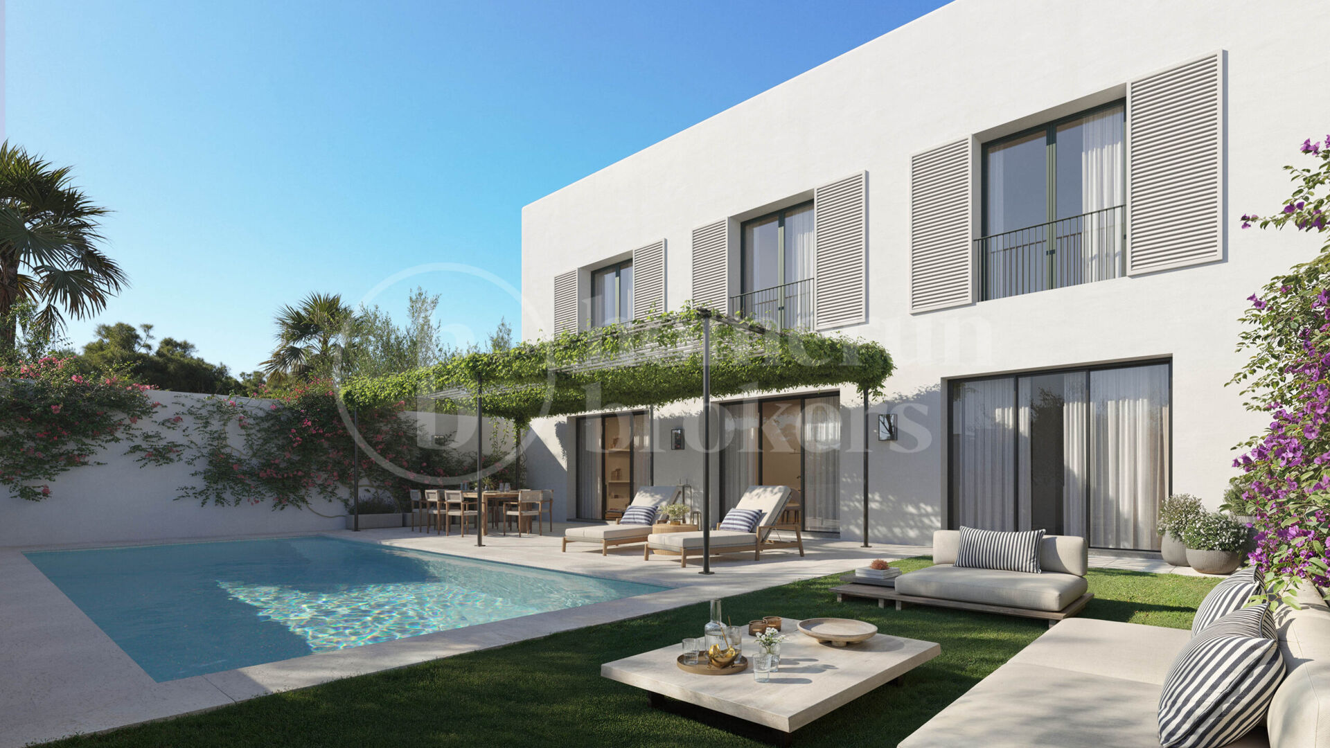 Patio Home - Samtida hem i Los Alamos, Sotogrande