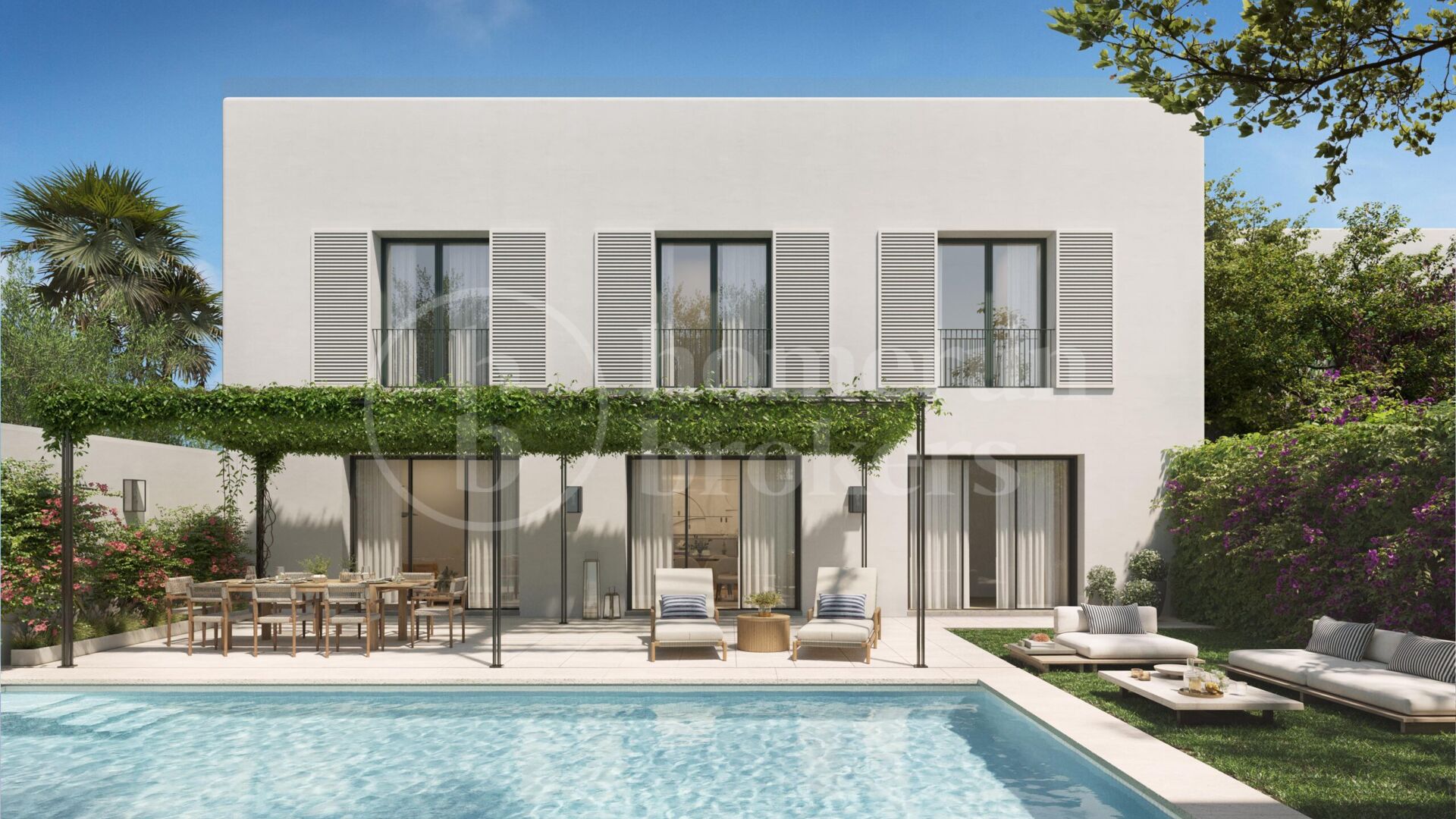 Patio Home - Samtida hem i Los Alamos, Sotogrande