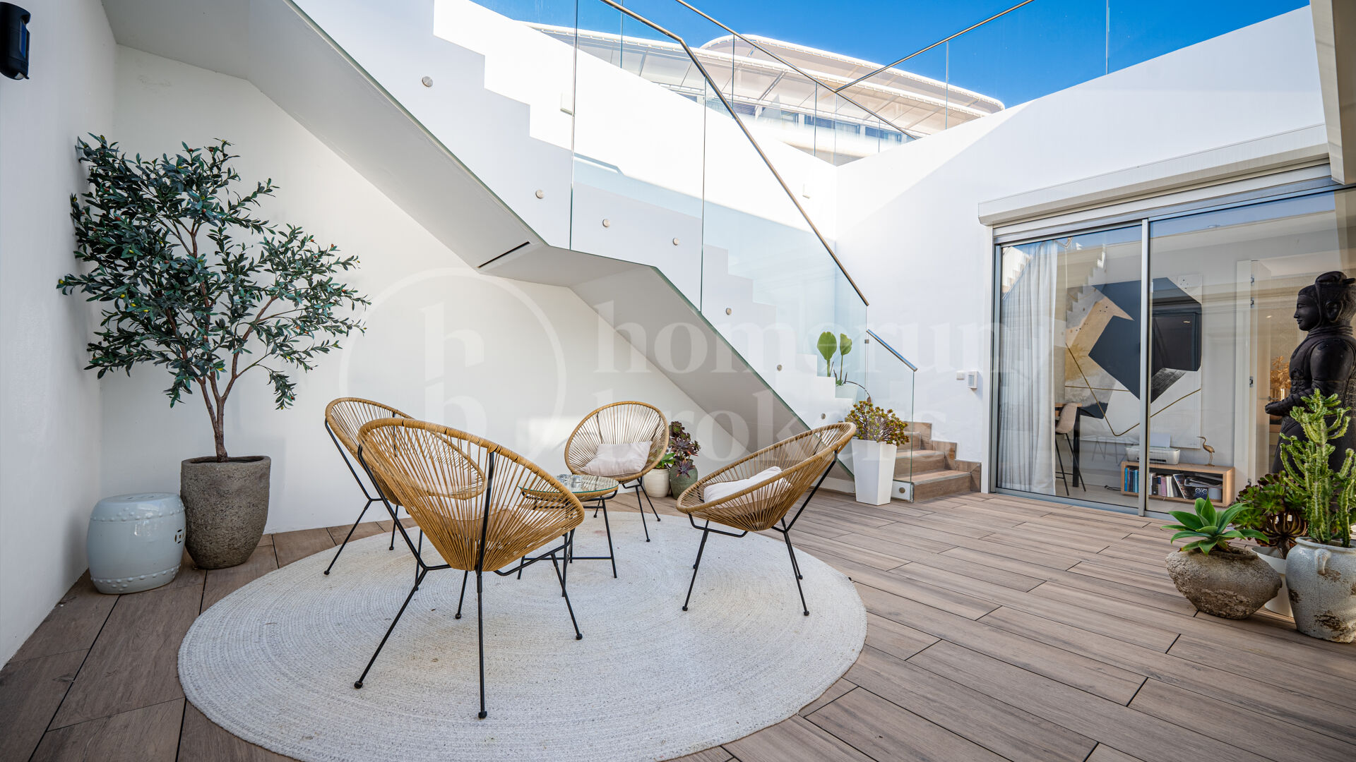 Casa Azul - Modern Beachfront Villa med Direct Sea Access