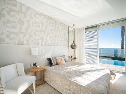 Casa Azul — Modern Beachfront Villa with Direct Sea Access