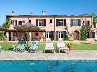 Casa Rosa - Six-Bedroom Country Villa med uppvärmd pool och gäst Casita