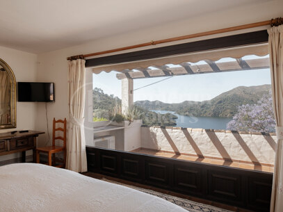 Finca Istan - Andalusiska Country House med havet och Lake VIEWS