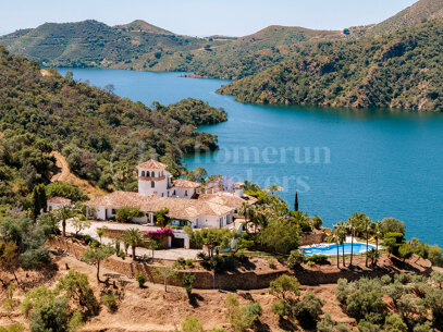 Finca Istan - Andalusiska Country House med havet och Lake VIEWS