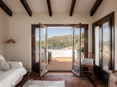 Finca Istan - Andalusiska Country House med havet och Lake VIEWS