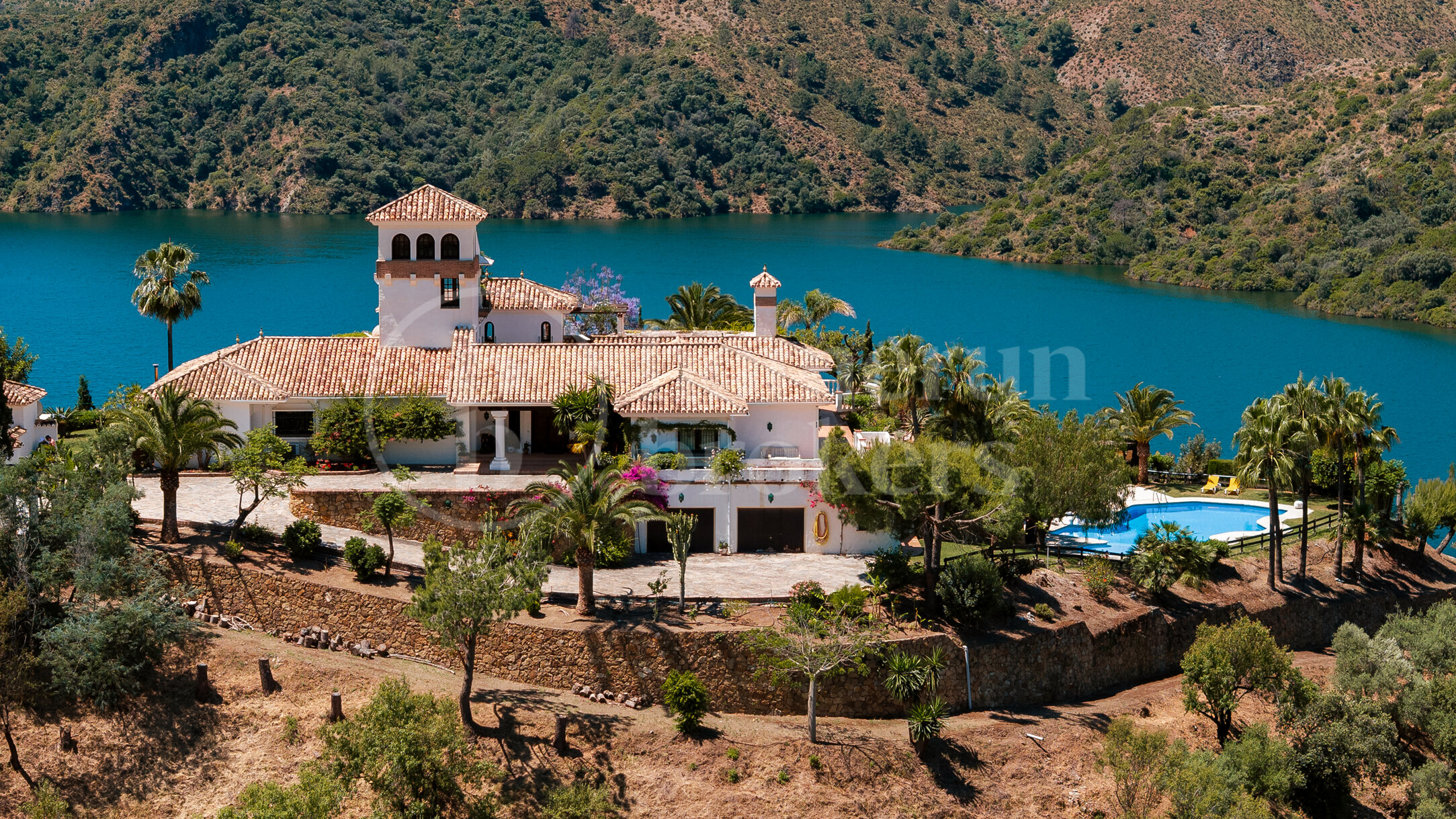 Finca Istan - Andalusiska Country House med havet och Lake VIEWS