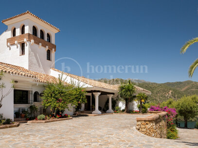Finca Istan - Andalusiska Country House med havet och Lake VIEWS