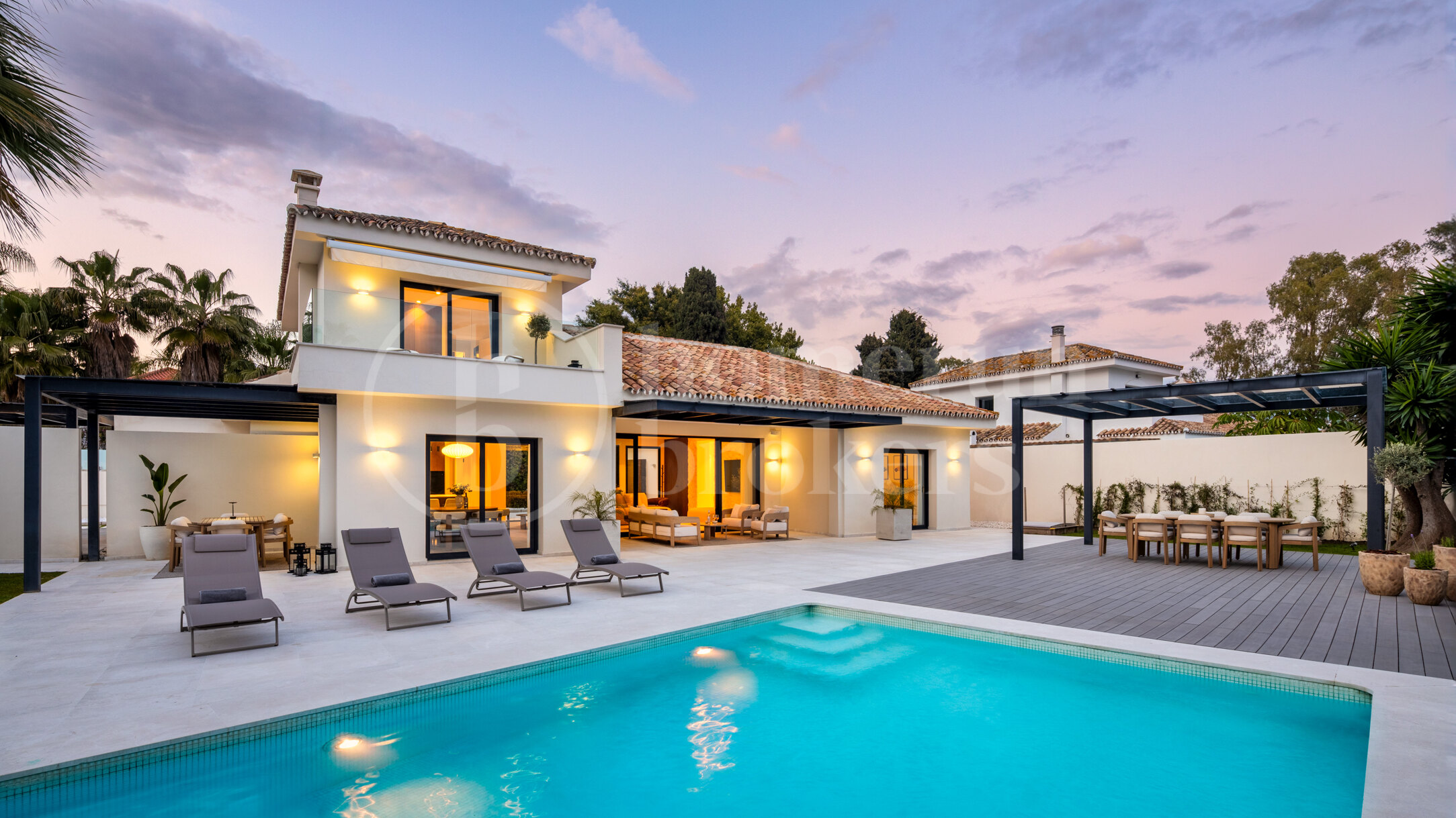 Villa Aria - Beachside Contemporary Mediterranean Villa Villa