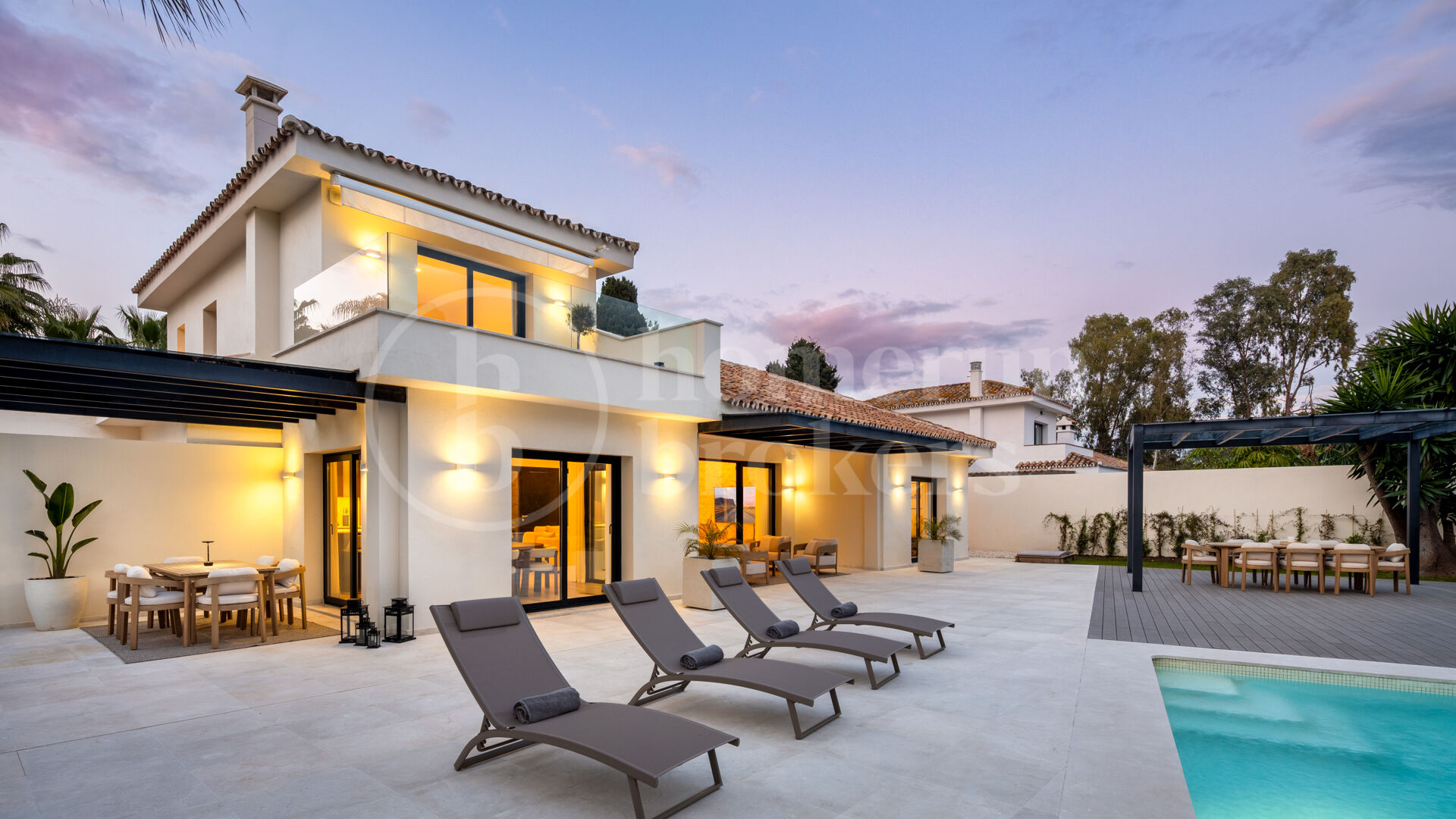 Villa Aria - Beachside Contemporary Mediterranean Villa Villa