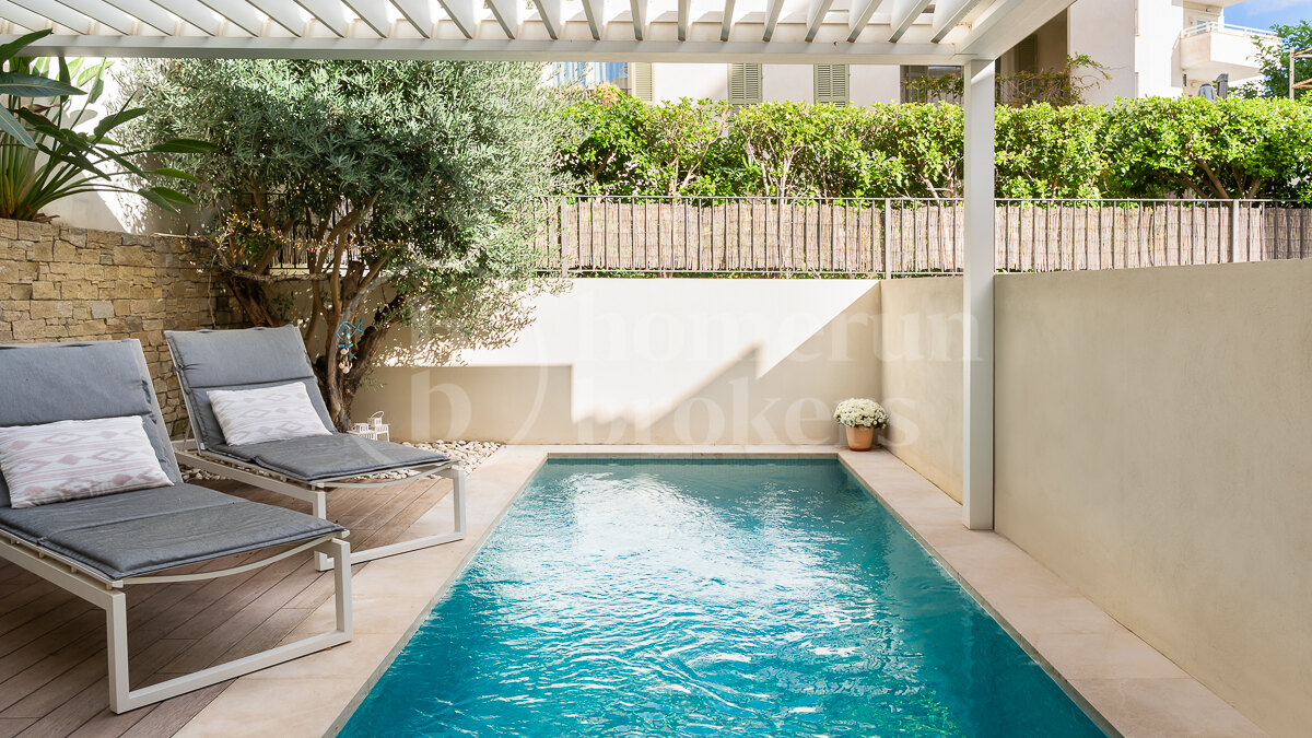 Townhouse El Espanyolet - Modernt hus med pool och Rooftop Terrace