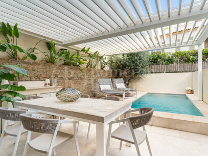 Townhouse El Espanyolet - Modernt hus med pool och Rooftop Terrace